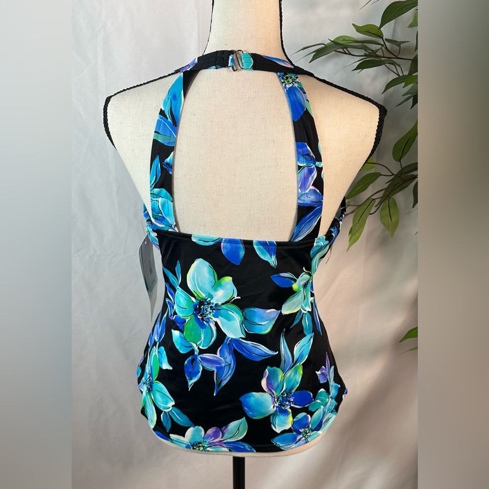 Caribbean Joe Blue One Piece Swimwear ๐ดโ๏ธ - Picture 9 of 13